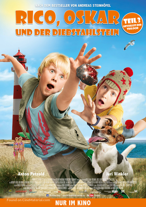 Rico, Oskar und der Diebstahlstein - German Movie Poster