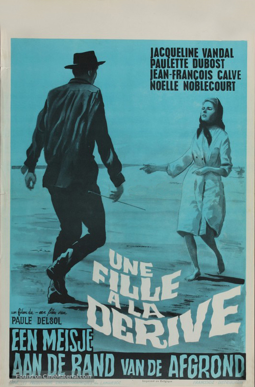 La d&eacute;rive - Belgian Movie Poster