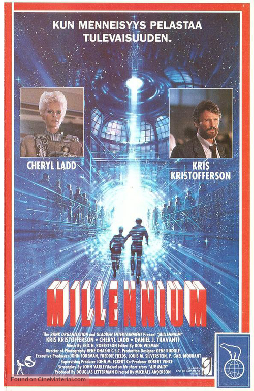 Millennium - Finnish VHS movie cover