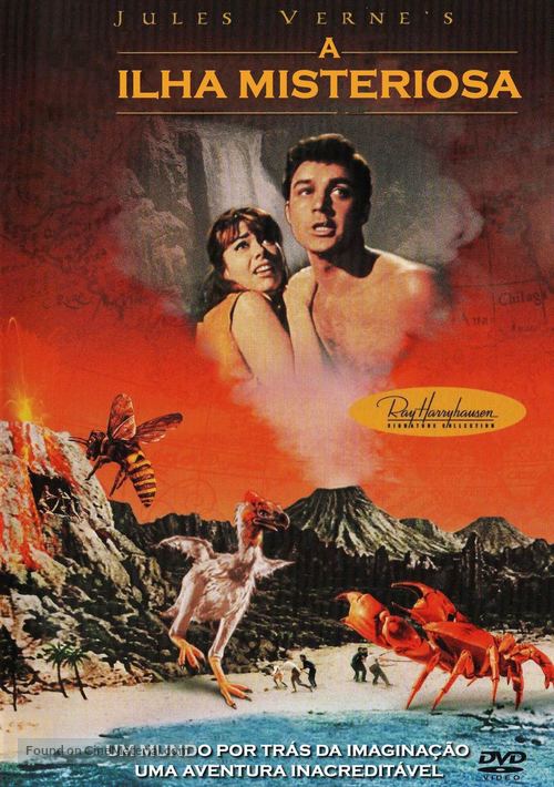 Mysterious Island - Brazilian Movie Cover