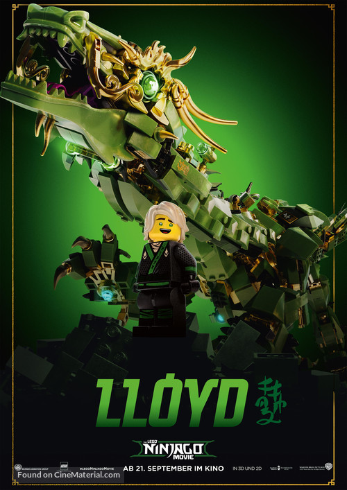 The Lego Ninjago Movie - German Movie Poster
