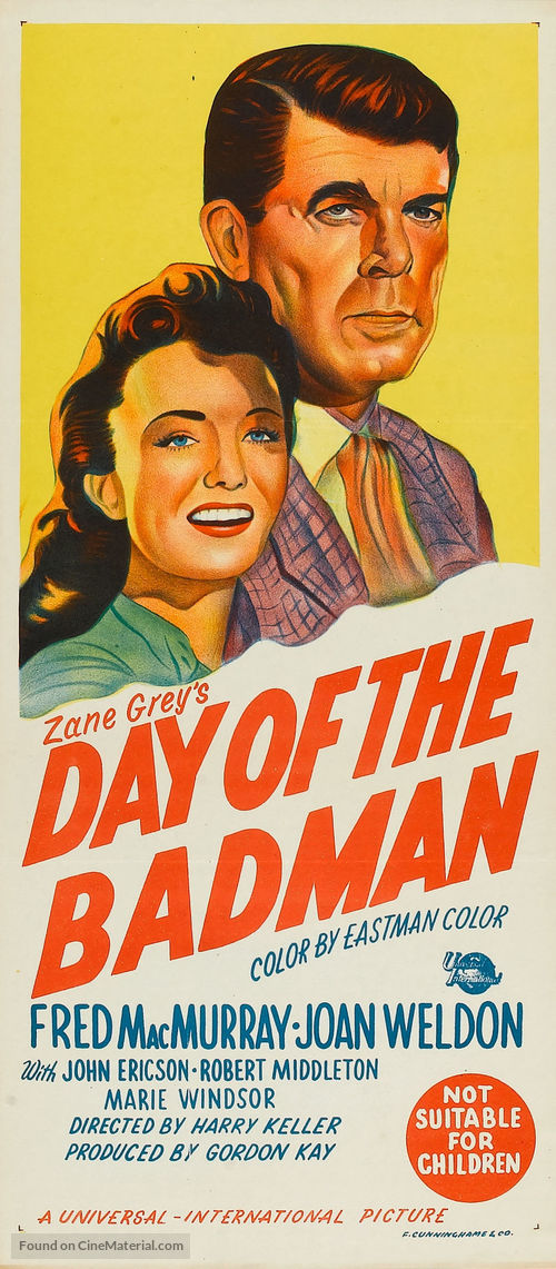 Day of the Bad Man - Australian Movie Poster