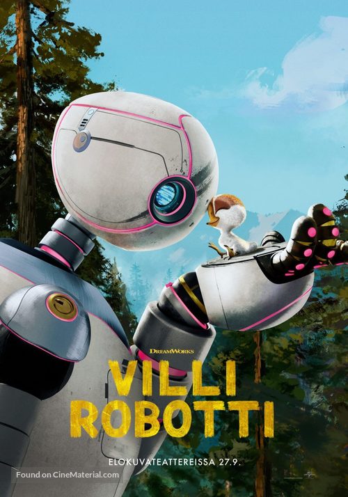 The Wild Robot - Finnish Movie Poster