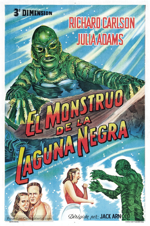 Creature from the Black Lagoon - Argentinian Movie Poster