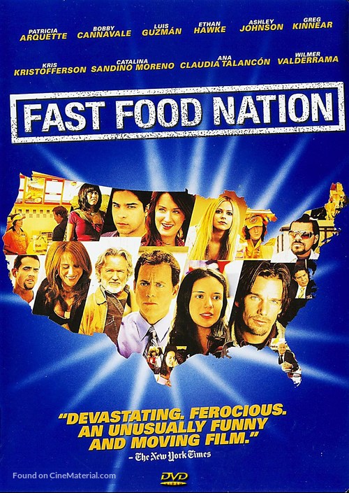 Fast Food Nation - DVD movie cover