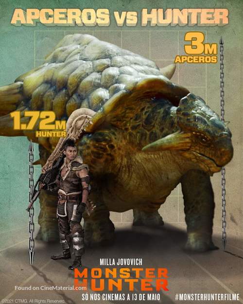 Monster Hunter - Portuguese Movie Poster