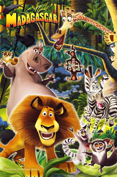 Madagascar - DVD movie cover