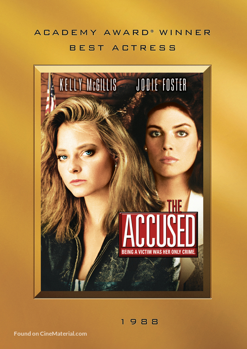 The Accused - Australian DVD movie cover