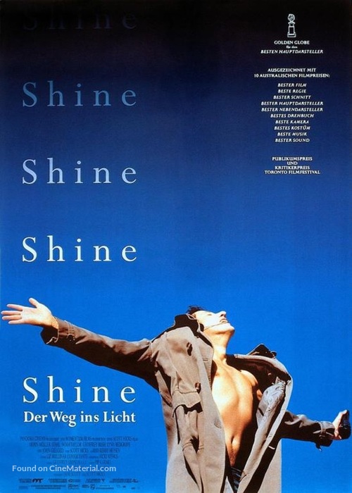 Shine - German Movie Poster