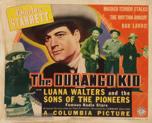 The Durango Kid - Movie Poster
