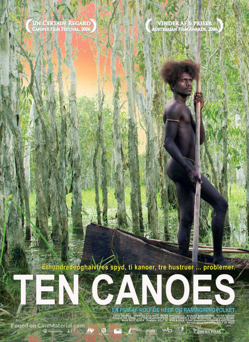 Ten Canoes - Danish Movie Poster