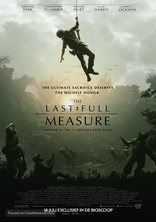 The Last Full Measure - Dutch Movie Poster