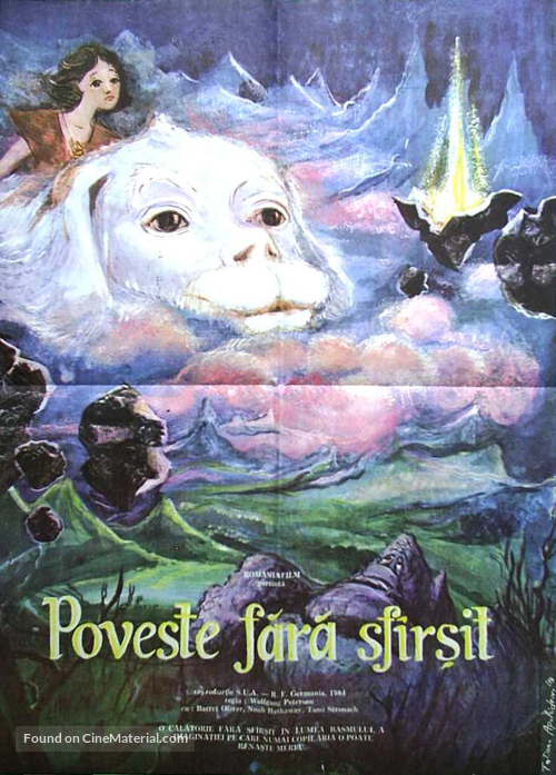 Die unendliche Geschichte - Romanian Movie Poster