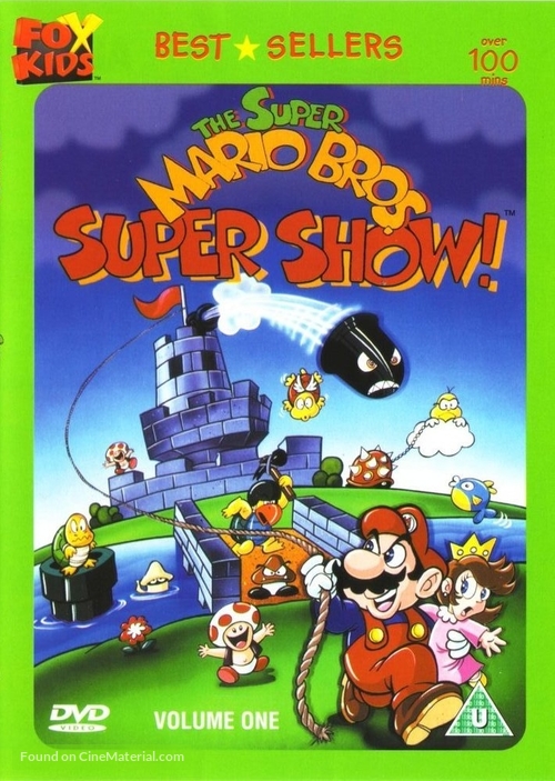 &quot;The Super Mario Bros. Super Show!&quot; - British DVD movie cover
