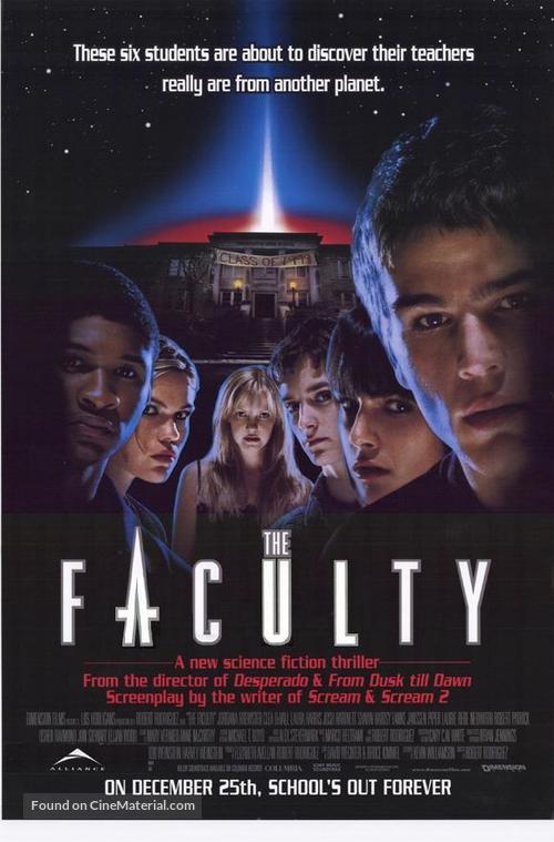 The Faculty - Canadian Movie Poster