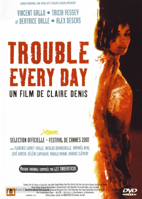 Trouble Every Day - French DVD movie cover