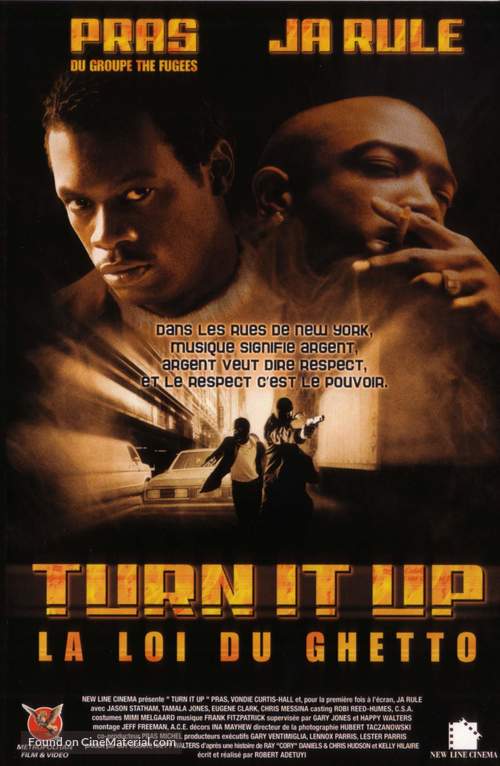 Turn It Up - French VHS movie cover