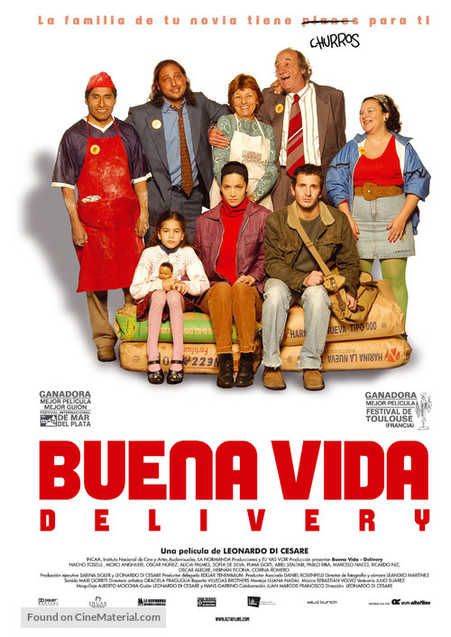 Buena vida delivery - Spanish Movie Poster