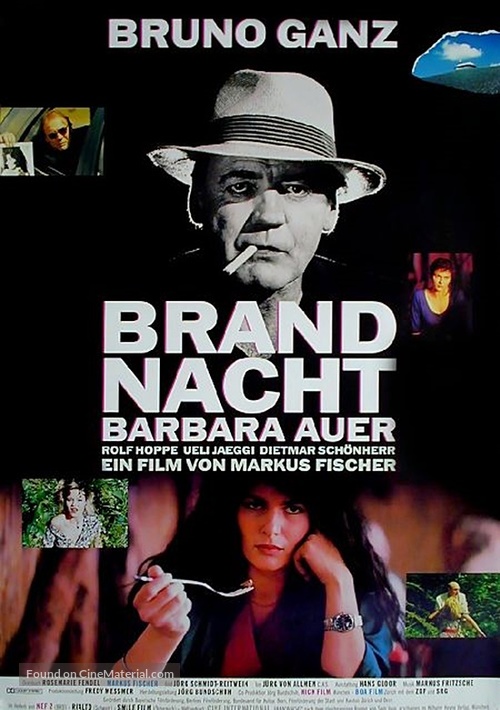 Brandnacht - German Movie Poster