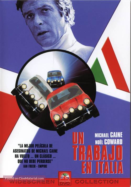 The Italian Job - Spanish Movie Cover