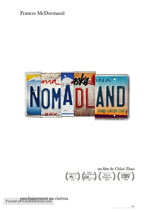 Nomadland - French Movie Poster