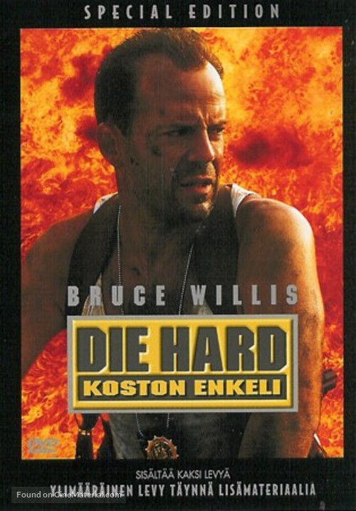 Die Hard: With a Vengeance - Finnish DVD movie cover