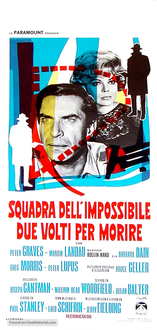 Mission Impossible Versus the Mob - Italian Movie Poster
