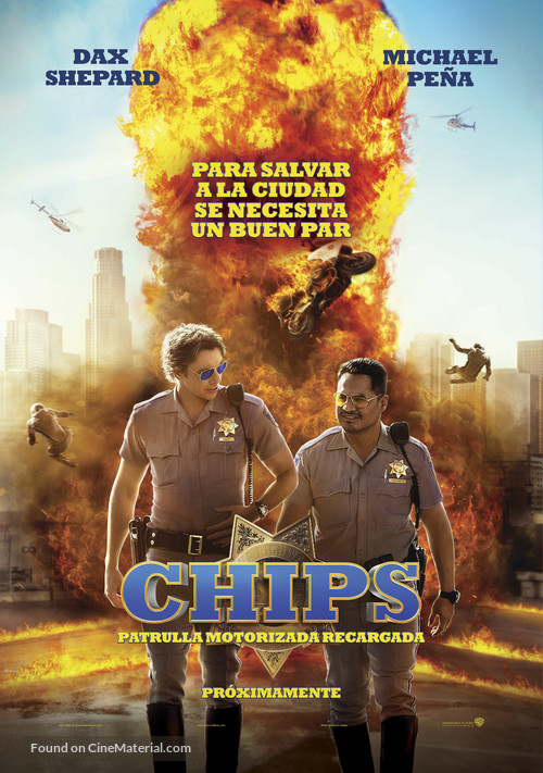 CHiPs - Argentinian Movie Poster