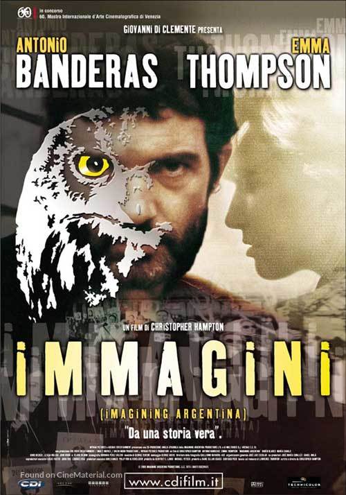 Imagining Argentina - Italian poster