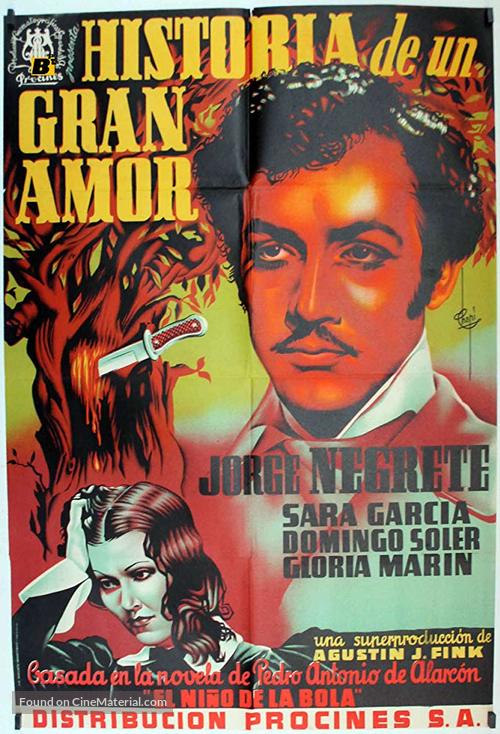 Historia de un gran amor - Spanish Movie Poster