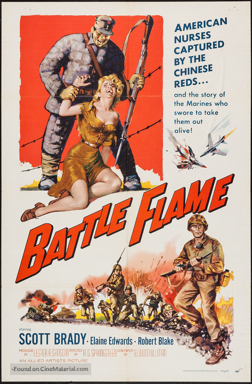 Battle Flame - Movie Poster