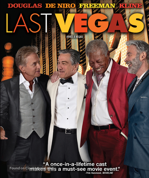 Last Vegas - Canadian DVD movie cover