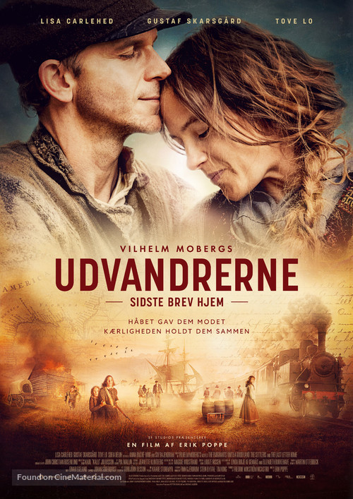 Utvandrarna - Danish Movie Poster