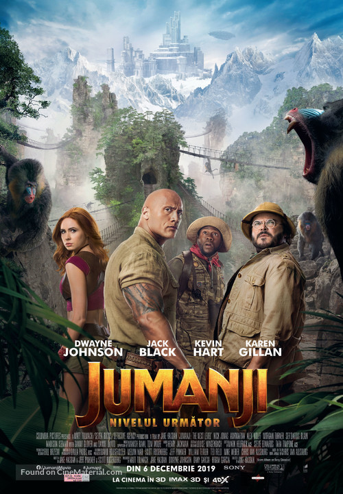Jumanji: The Next Level - Romanian Movie Poster
