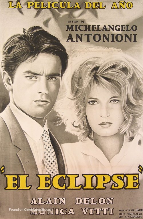 L&#039;eclisse - Argentinian Movie Poster