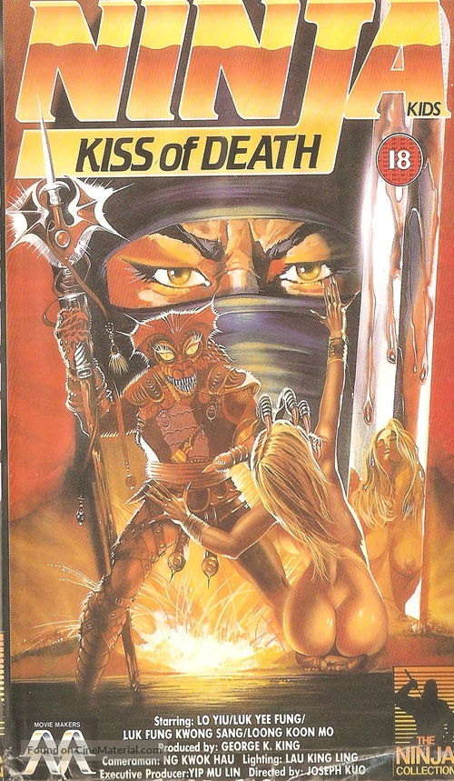 Ninja Death - British Movie Cover