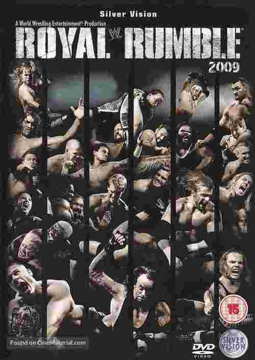 WWE Royal Rumble - British DVD movie cover