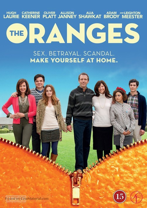 The Oranges - Danish DVD movie cover