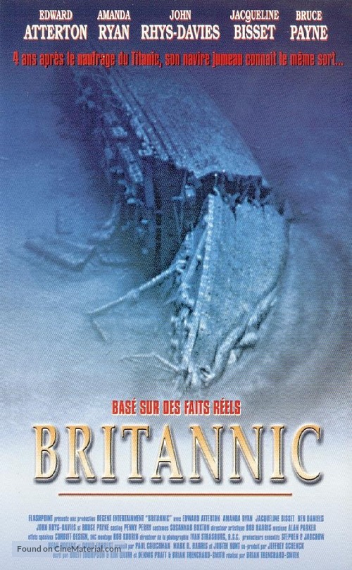 Britannic - French VHS movie cover