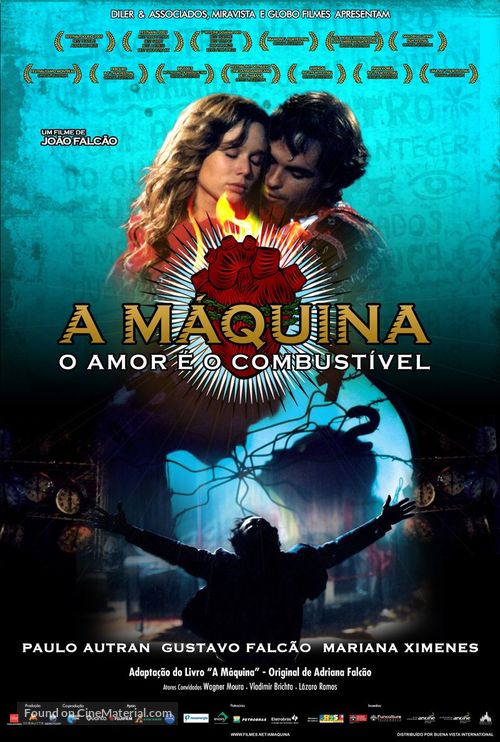 A M&aacute;quina - Brazilian Movie Poster