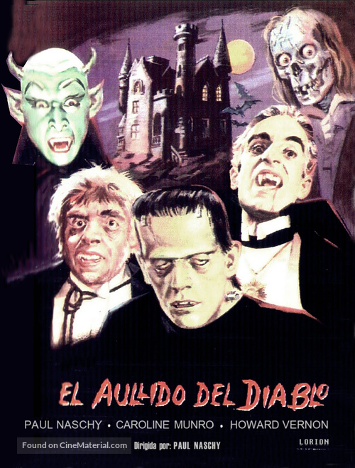 El aullido del diablo - Spanish Movie Poster