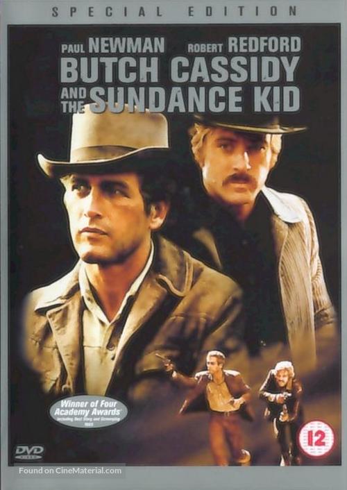 Butch Cassidy and the Sundance Kid - British Movie Cover