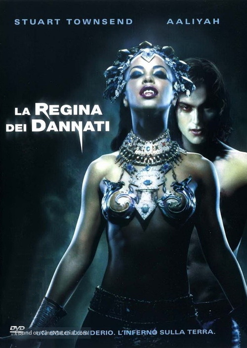 Queen Of The Damned - Italian DVD movie cover