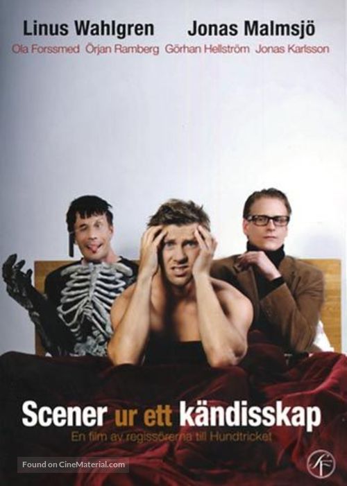 Scener ur ett k&auml;ndisskap - Swedish Movie Poster