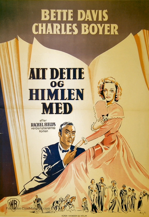 All This, and Heaven Too - Danish Movie Poster