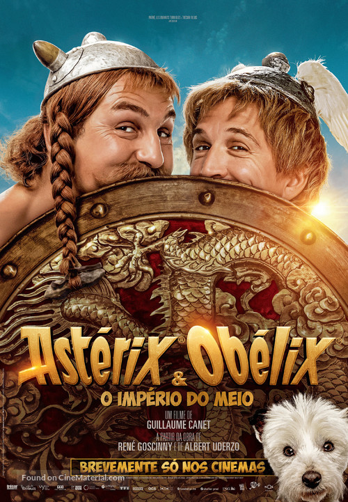 Ast&eacute;rix &amp; Ob&eacute;lix: L&#039;Empire du Milieu - Portuguese Movie Poster