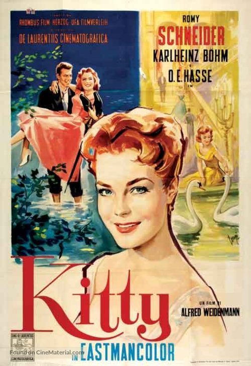 Kitty und die gro&szlig;e Welt - Italian Movie Poster