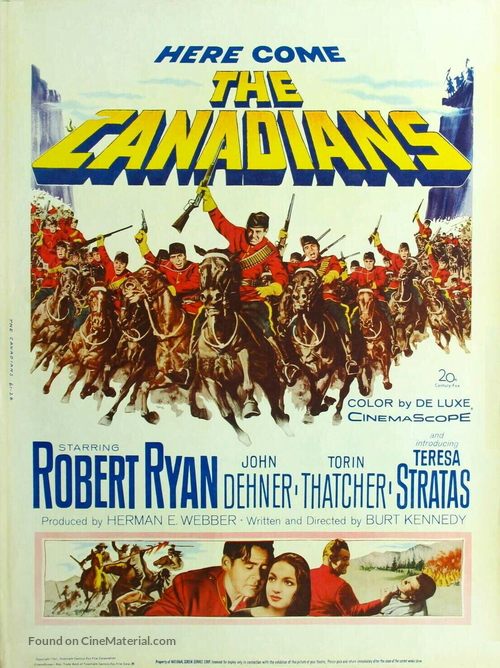 The Canadians - Movie Poster