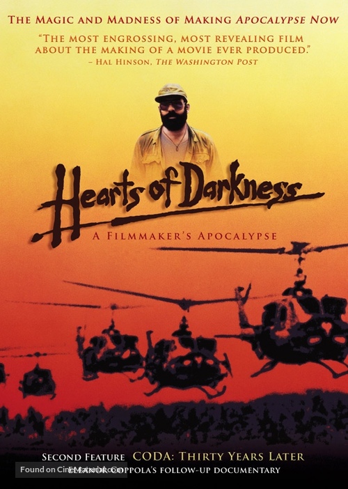 Hearts of Darkness: A Filmmaker&#039;s Apocalypse - DVD movie cover