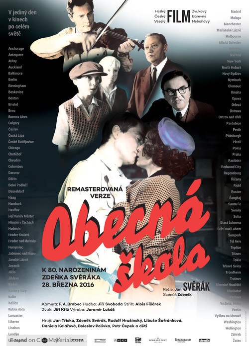 Obecn&aacute; skola - Czech Movie Poster